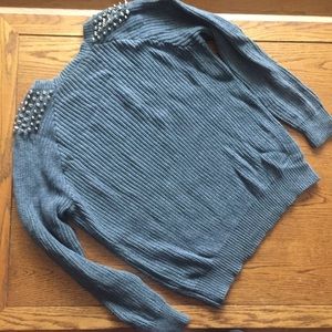 Forever 21 Tops - Studded Oversized Sweater Forever 21 Tops - Studded Oversized Sweater